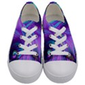 Abstract Fractal Fractal Structures Kids  Low Top Canvas Sneakers View1