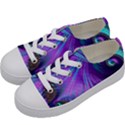 Abstract Fractal Fractal Structures Kids  Low Top Canvas Sneakers View2