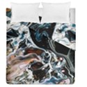 Abstract Flow River Black Duvet Cover Double Side (Queen Size) View2