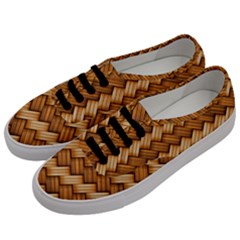 Basket Fibers Basket Texture Braid Men s Classic Low Top Sneakers by Nexatart