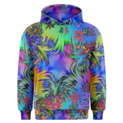 Star Abstract Colorful Fireworks Men s Overhead Hoodie