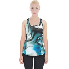 Abstract Painting Background Modern Piece Up Tank Top