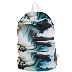 Abstract Painting Background Modern Foldable Lightweight Backpack