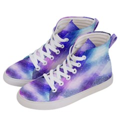 Background Art Abstract Watercolor Women s Hi-top Skate Sneakers