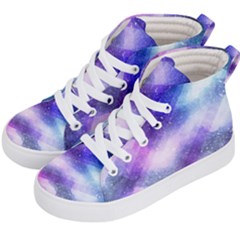 Background Art Abstract Watercolor Kid s Hi-top Skate Sneakers