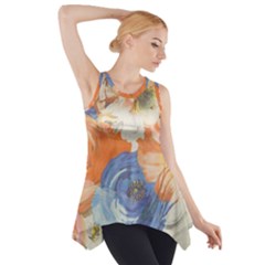 Texture Fabric Textile Detail Side Drop Tank Tunic by Nexatart