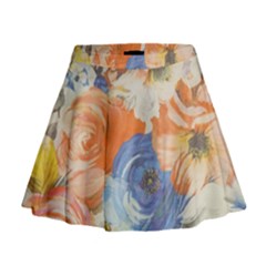 Texture Fabric Textile Detail Mini Flare Skirt by Nexatart