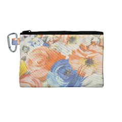 Texture Fabric Textile Detail Canvas Cosmetic Bag (medium) by Nexatart