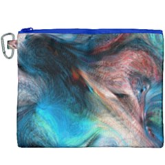 Background Art Abstract Watercolor Canvas Cosmetic Bag (xxxl)