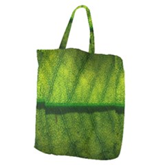 Leaf Nature Green The Leaves Giant Grocery Zipper Tote