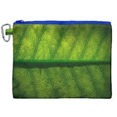 Leaf Nature Green The Leaves Canvas Cosmetic Bag (xxl)