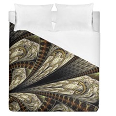 Fractal Abstract Pattern Spiritual Duvet Cover (queen Size) by Nexatart