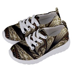 Fractal Abstract Pattern Spiritual Kids  Lightweight Sports Shoes by Nexatart