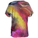 Background Art Abstract Watercolor Women s Oversized Tee View2