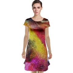 Background Art Abstract Watercolor Cap Sleeve Nightdress by Nexatart