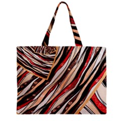 Fabric Texture Color Pattern Zipper Mini Tote Bag by Nexatart