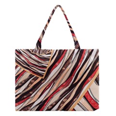 Fabric Texture Color Pattern Medium Tote Bag by Nexatart