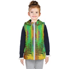 Color Abstract Background Textures Kid s Puffer Vest