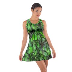 The Leaves Plants Hwalyeob Nature Cotton Racerback Dress by Nexatart