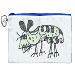 Monster Rat Pencil Drawing Illustration Canvas Cosmetic Bag (xxl) by dflcprints