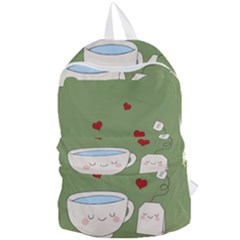 Cute Tea Foldable Lightweight Backpack