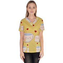 Cute Tea Scrub Top