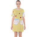 Cute Tea Sixties Short Sleeve Mini Dress View1