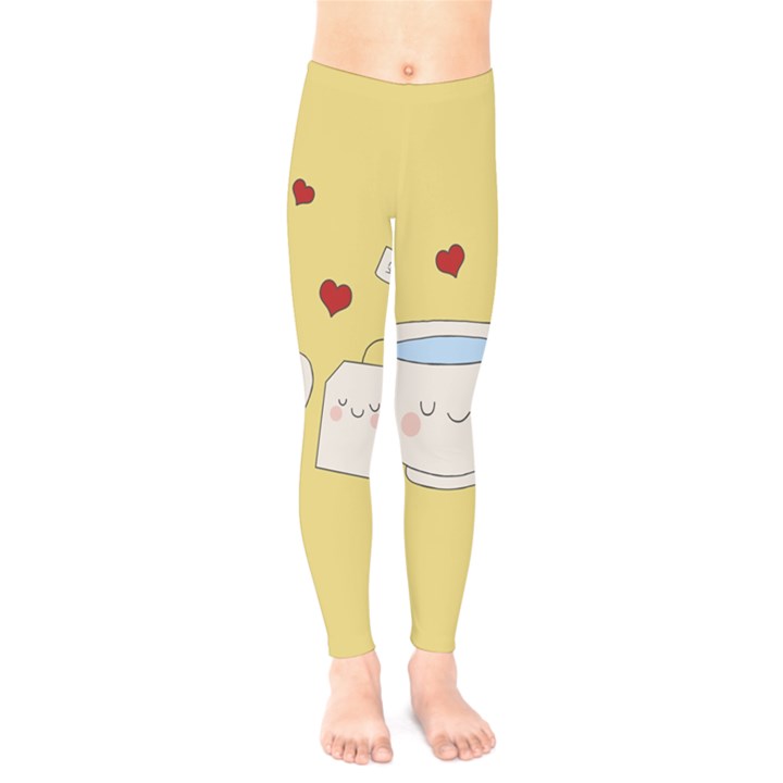 Cute Tea Kids  Legging