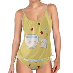 Cute Tea Tankini Set by Valentinaart