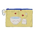 Cute Tea Canvas Cosmetic Bag (Large) View1