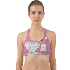 Cute Tea Back Web Sports Bra