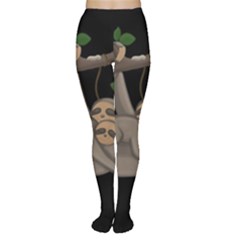 Cute Sloth Women s Tights by Valentinaart