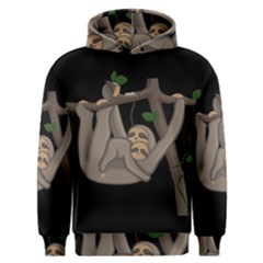 Cute Sloth Men s Overhead Hoodie