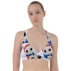 Feminist Cat Sweetheart Sports Bra by Valentinaart