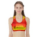 sun rise,city,modern art Sports Bra with Border View1