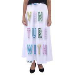 Adventure With Me Flared Maxi Skirt by NouveauDesign