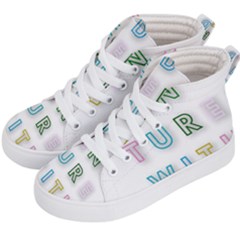 Adventure With Me Kid s Hi-top Skate Sneakers