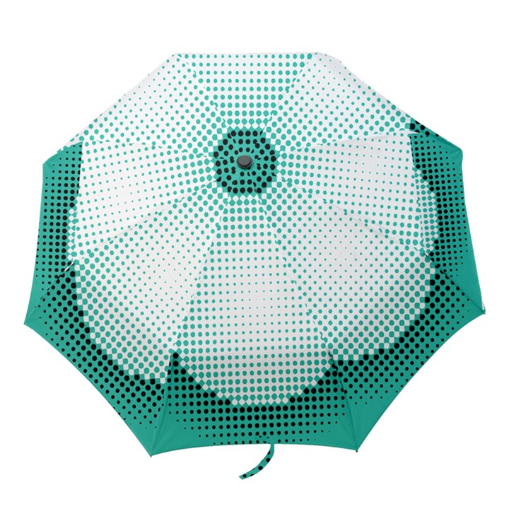 Circle Therapy Print Folding Umbrellas