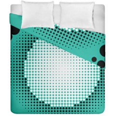 Circle Therapy Print Duvet Cover Double Side (california King Size)