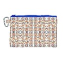 Multicolored Geometric Pattern  Canvas Cosmetic Bag (Large) View1