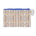 Multicolored Geometric Pattern  Canvas Cosmetic Bag (Large) View2