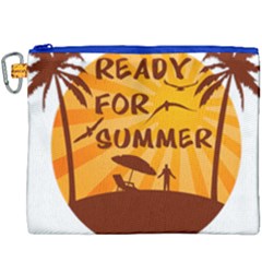 Ready For Summer Canvas Cosmetic Bag (xxxl)