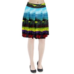 Morning Mist Pleated Skirt by ValleyDreams