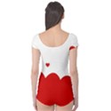 Heart Shape Background Love Boyleg Leotard  View2