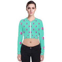 Love Heart Set Seamless Pattern Bomber Jacket