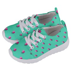 Love Heart Set Seamless Pattern Kids  Lightweight Sports Shoes by Nexatart