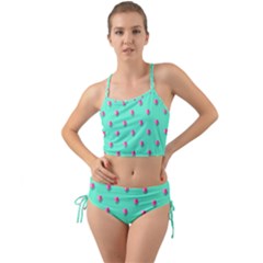 Love Heart Set Seamless Pattern Mini Tank Bikini Set by Nexatart