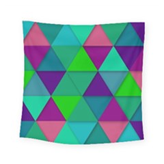 Background Geometric Triangle Square Tapestry (small) by Nexatart