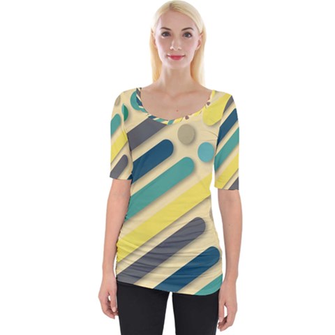 Background Vintage Desktop Color Wide Neckline Tee by Nexatart