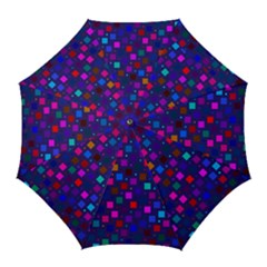 Squares Square Background Abstract Golf Umbrellas by Nexatart